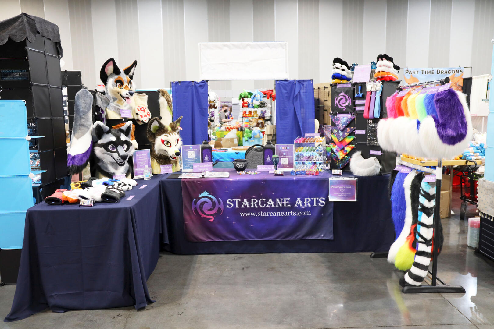 Another Furry Con 2024 10ft x 10ft Booth